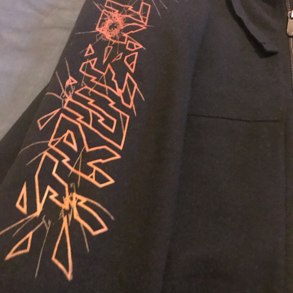 True Religion Zip Up Hoodie Lg - Picture 4 of 8